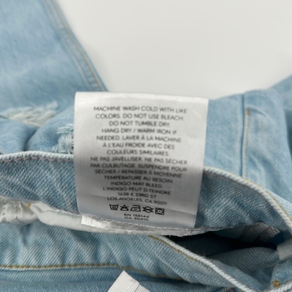 Boyish The Tommy Light Wash Denim Jeans Size 31 New With Tags - Picture 12 of 16